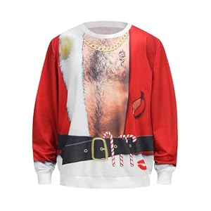 Populus 3D Print Novelty Christmas Costume Sweatshirt