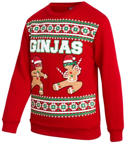Quad Seven Boys Soft Fleece Novelty Ugly Christmas Pullover Sweatshirt | Cozy Brushed Warmth, Festive Holiday Design, Fun Party Layer For Photos And Family Winter Gatherings - Image 5
